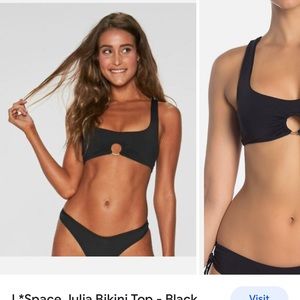 Lspace black bikini